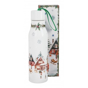 Termoláhev CHRISTMAS VILLAGE 500 ml z nerezové oceli