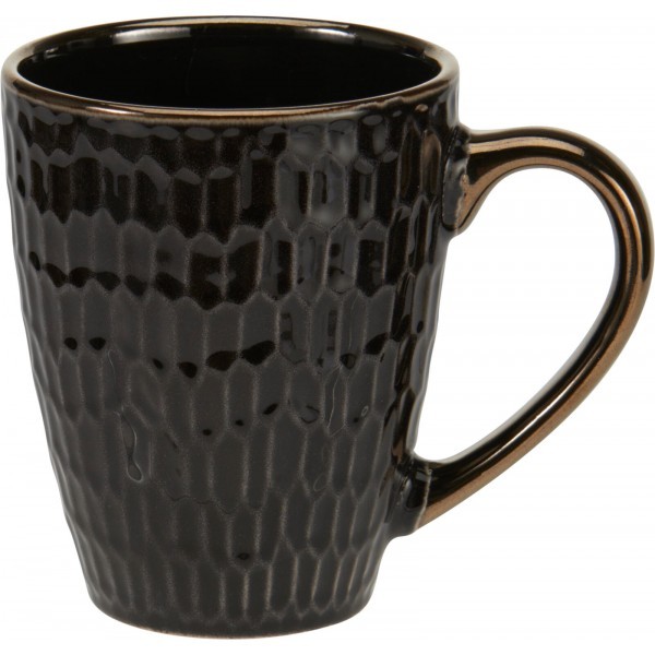 Kameninový hrnek B 370 ml – černý