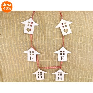 Girlanda domeček HOME