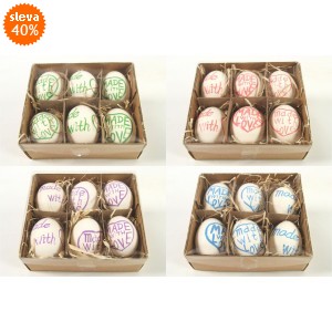 Velikonoční vajíčka sada 6 ks