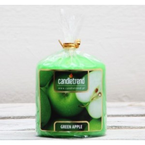 Svíčka válec Green Apple 5,5 cm