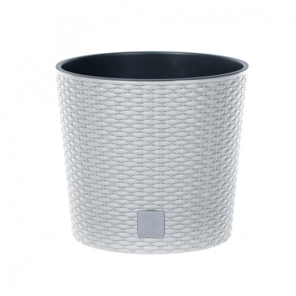 Květináč Rato Round bílý 40 cm