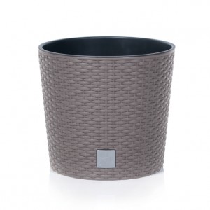 Květináč Rato Round mocca 40 cm
