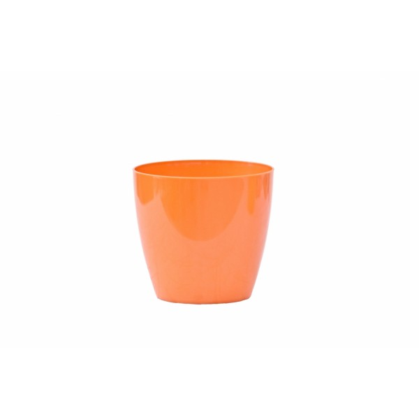 Plastový květináč Aga 95 mm, oranžový