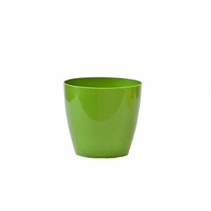 Plastový květináč Aga 95 mm, zelený