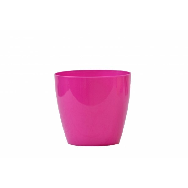 Plastový květináč Aga 95 mm, fuchsie
