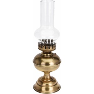 Lampa na čajovou svíčku Vintage 40 cm zlatá