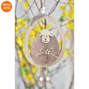 Beránek v dřevěném vajíčku, závěs 