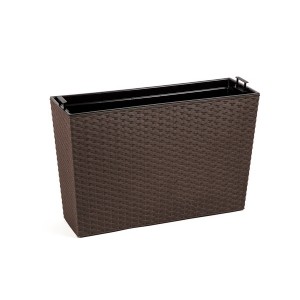 Truhlík Werbena ratan 19 x560 mm, mocca