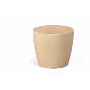 Plastový květináč Magnolia 120 mm, cappuccino
