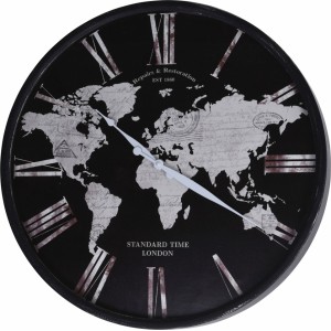 Skleněné hodiny Global 57 cm