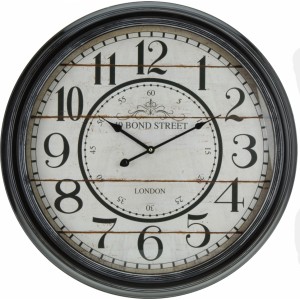Kovové hodiny BOND STREET 63 cm
