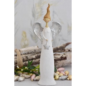 Dekorativní anděl Flam balení 2 ks, 39,5 cm