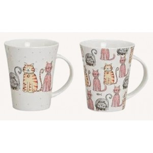 Porcelánový hrnek kočky 300ml
