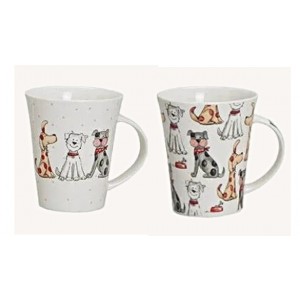 Porcelánový hrnek psi 300ml