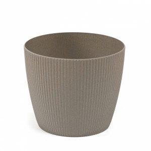 Plastový květináč Magnolia Jumper ECO 160 mm, šedý, sada 10 ks