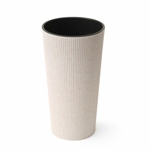 Plastový květináč Lilia Jumper ECO 465 mm, bílý
