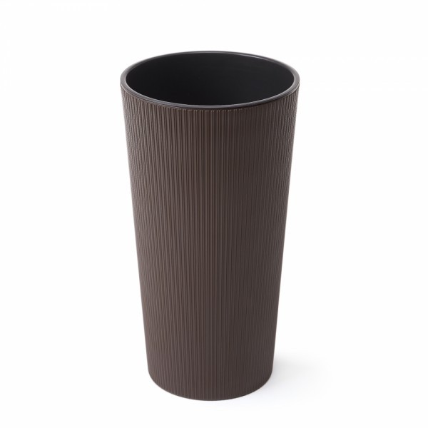 Plastový květináč Lilia Jumper 190 mm, mocca