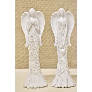 Anděl Lili Flo bílý 24,5 cm