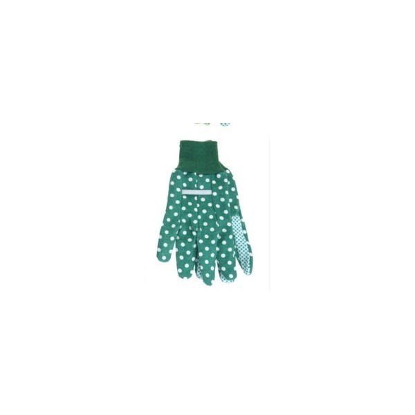 Zahradnické rukavice tmavě zelené L