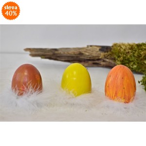 Velikonoční vajíčko s peříčky balení 2 ks