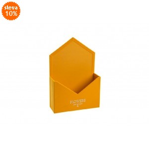 Flower box obálka balení 2 ks, medová sametová