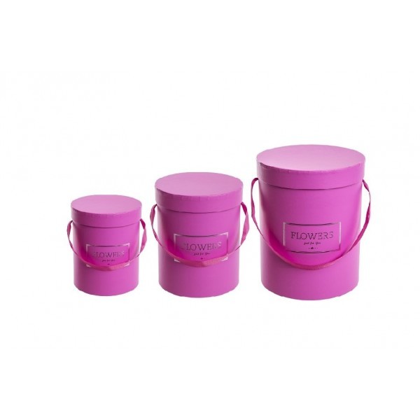 Flower box lila, sada 3 ks