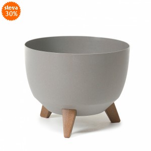 Plastová mísa Roma ECO 470 mm, šedá