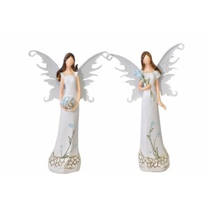 Anděl Myo s kovovými křídly 16 cm