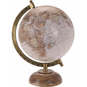 Otočný globus natur 24 cm