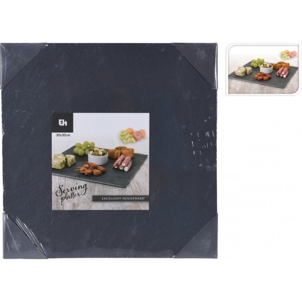 Servírovací prkénko z břidlice 30x30x0,6 cm