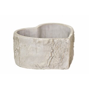 Cementové srdce Betula 10,5x19x19,5 cm