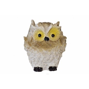 Dekorace sova 6x5x4 cm