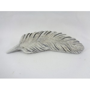 Smuteční dekorace - pírko 3x12,5x3 cm