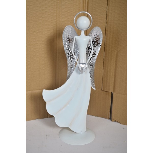 Plechový anděl Jasmine 31,5cm