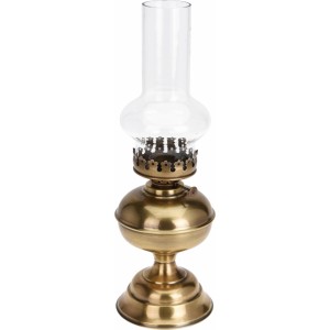 Lampa na čajovou svíčku Vintage 40 cm zlatá, II. jakost