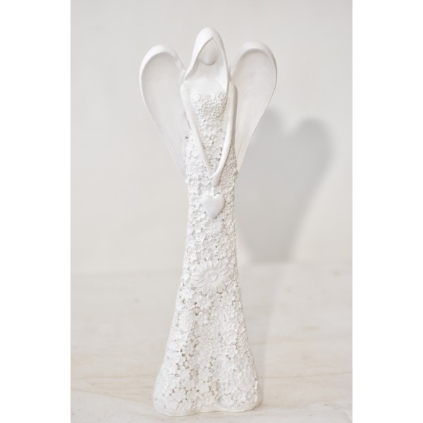 Anděl Flo bílý 24,5 cm, II.jakost