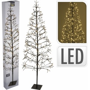 Dekorativní svítící strom 120 cm, 160 LED teplá bílá