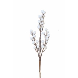 Vánoční větvička s glitry, 38 cm