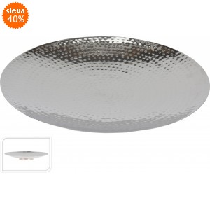 Stříbrný tác Hammered 35x5 cm