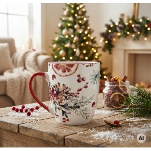 Porcelánový hrníček 350 ml - Kouzlo vánoc