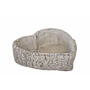 Cementové srdce Betula 5,5x18x18 cm
