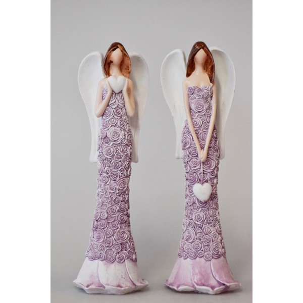 Anděl Lili Rosa lila 20 cm, mix druhů