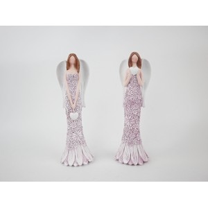 Anděl Lili Flo lila balení 2 ks, 20 cm, mix druhů