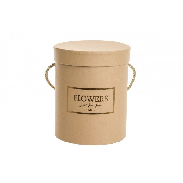 Flower box cappuccino 15x18 cm