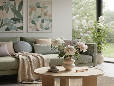 Bydlení jako terapie: barvy, tvary a květiny, které uklidňují