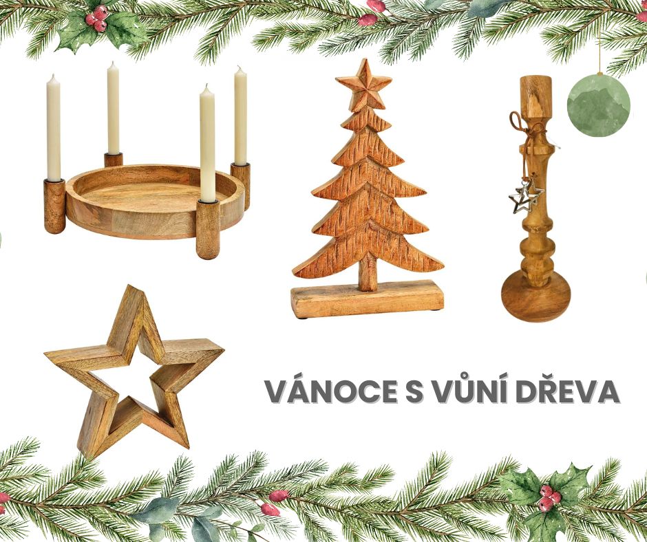 Vánoce s vůní dřeva