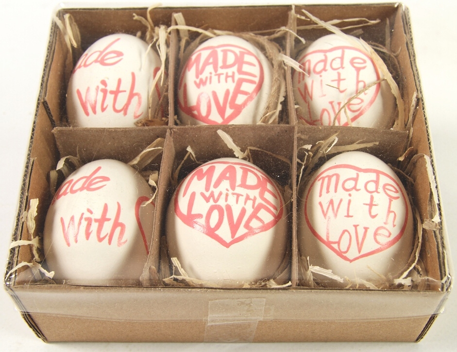 Velikonoční vajíčka sada 6 ks