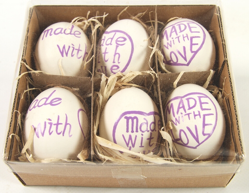 Velikonoční vajíčka sada 6 ks