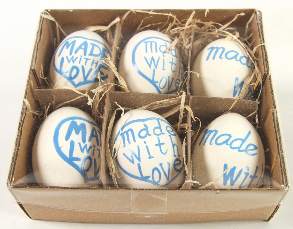 Velikonoční vajíčka sada 6 ks